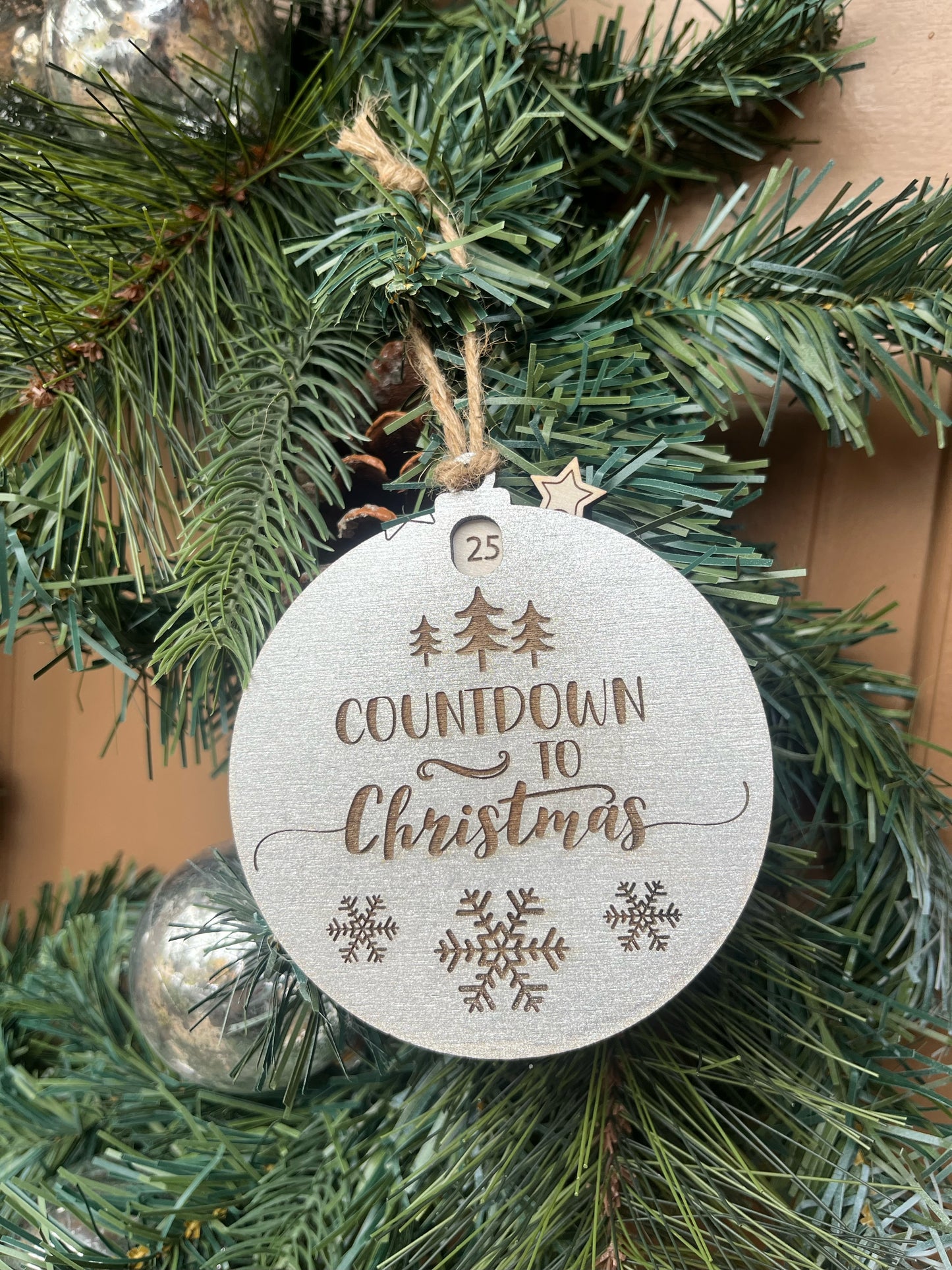 Christmas Holiday Countdown Timer Ornament