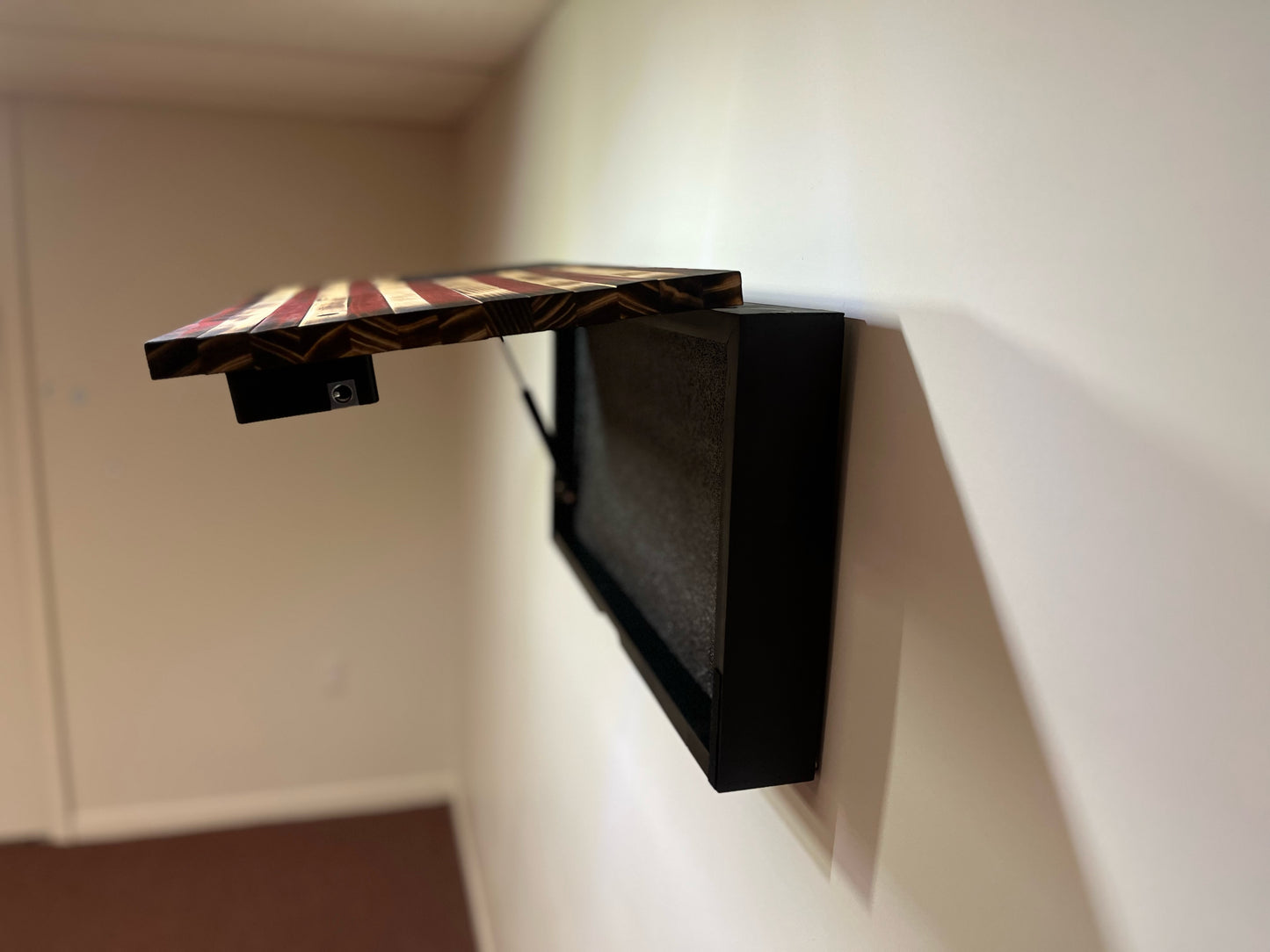 Concealed gun case with American Flag