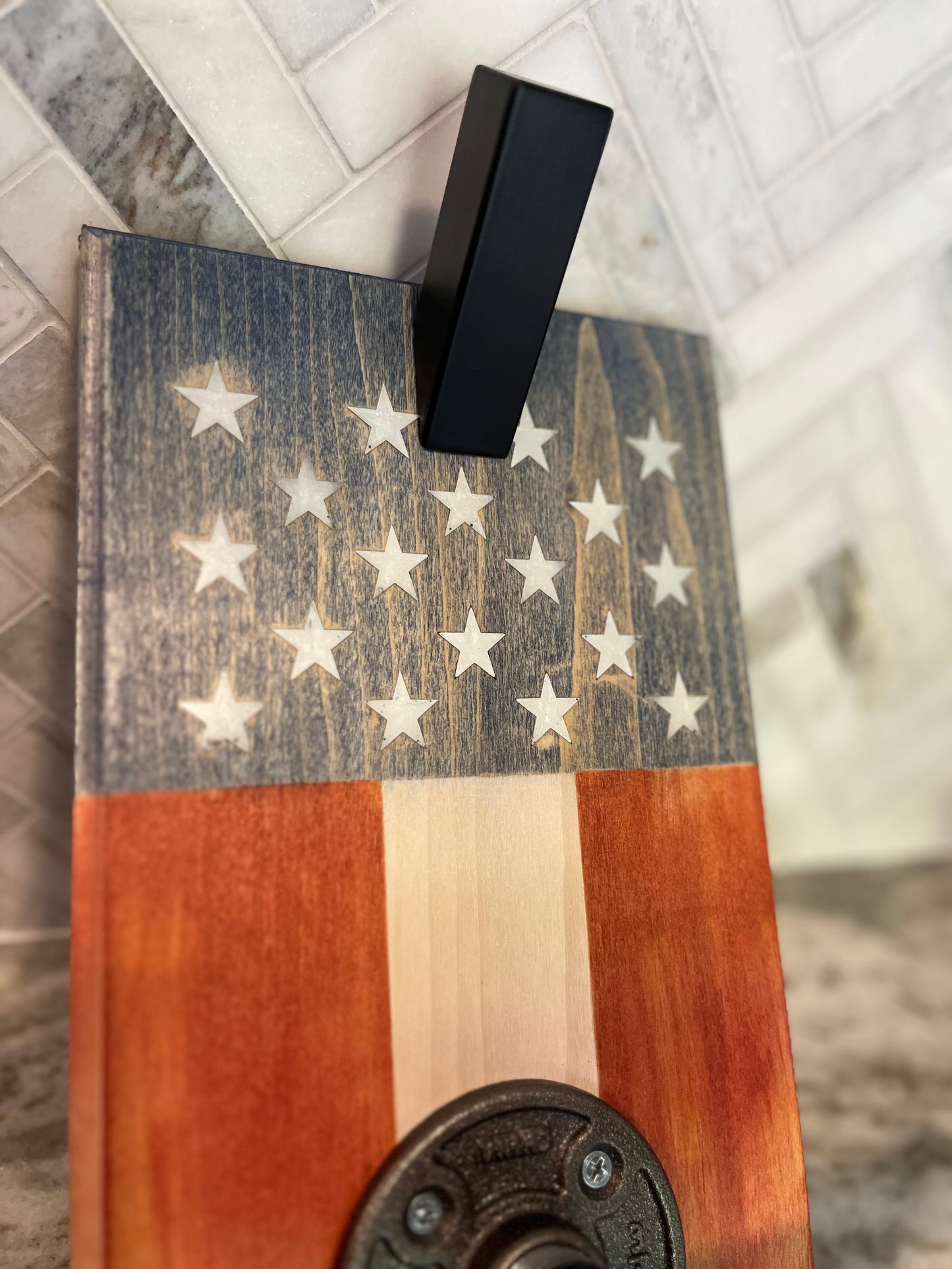 American Flag Kit Hanger