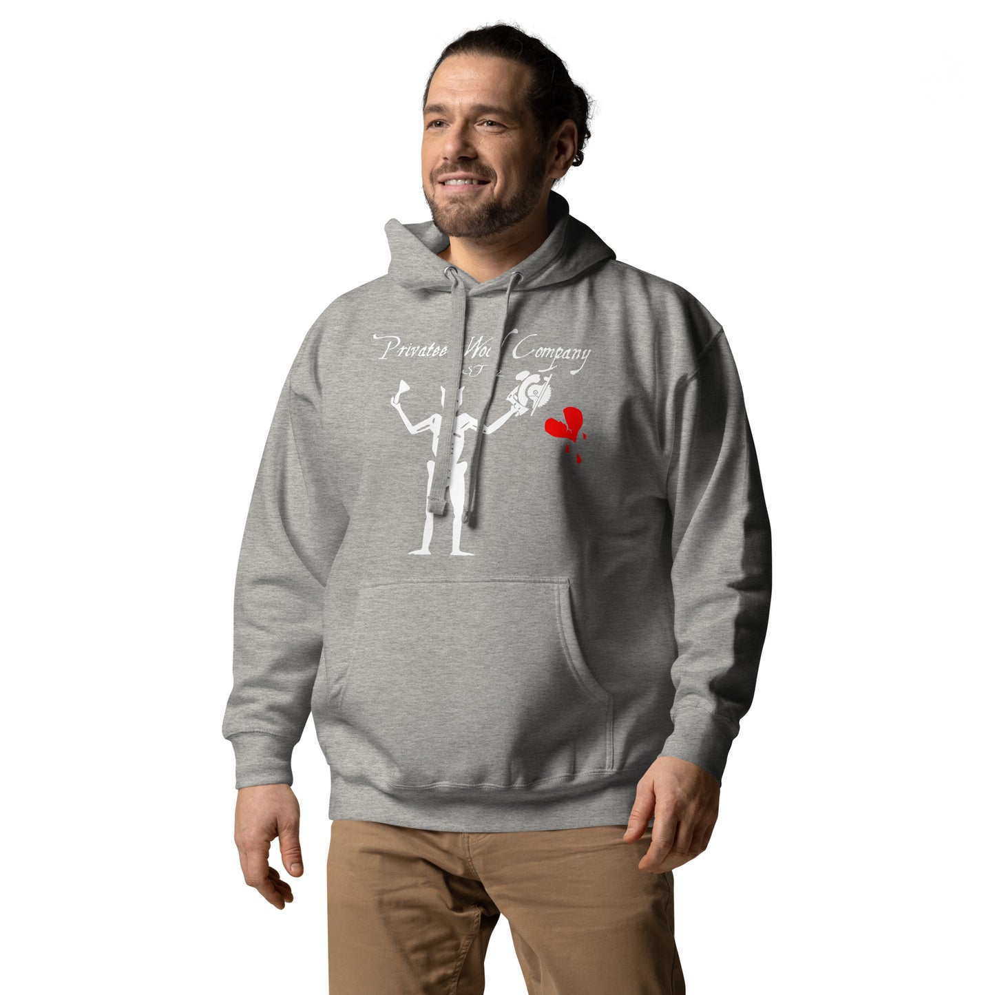 Blackbeard's Wood Company Hoodie soft nautical ship theme