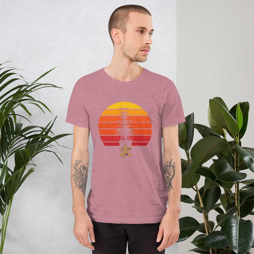 Ship at Sunset T-Shirt