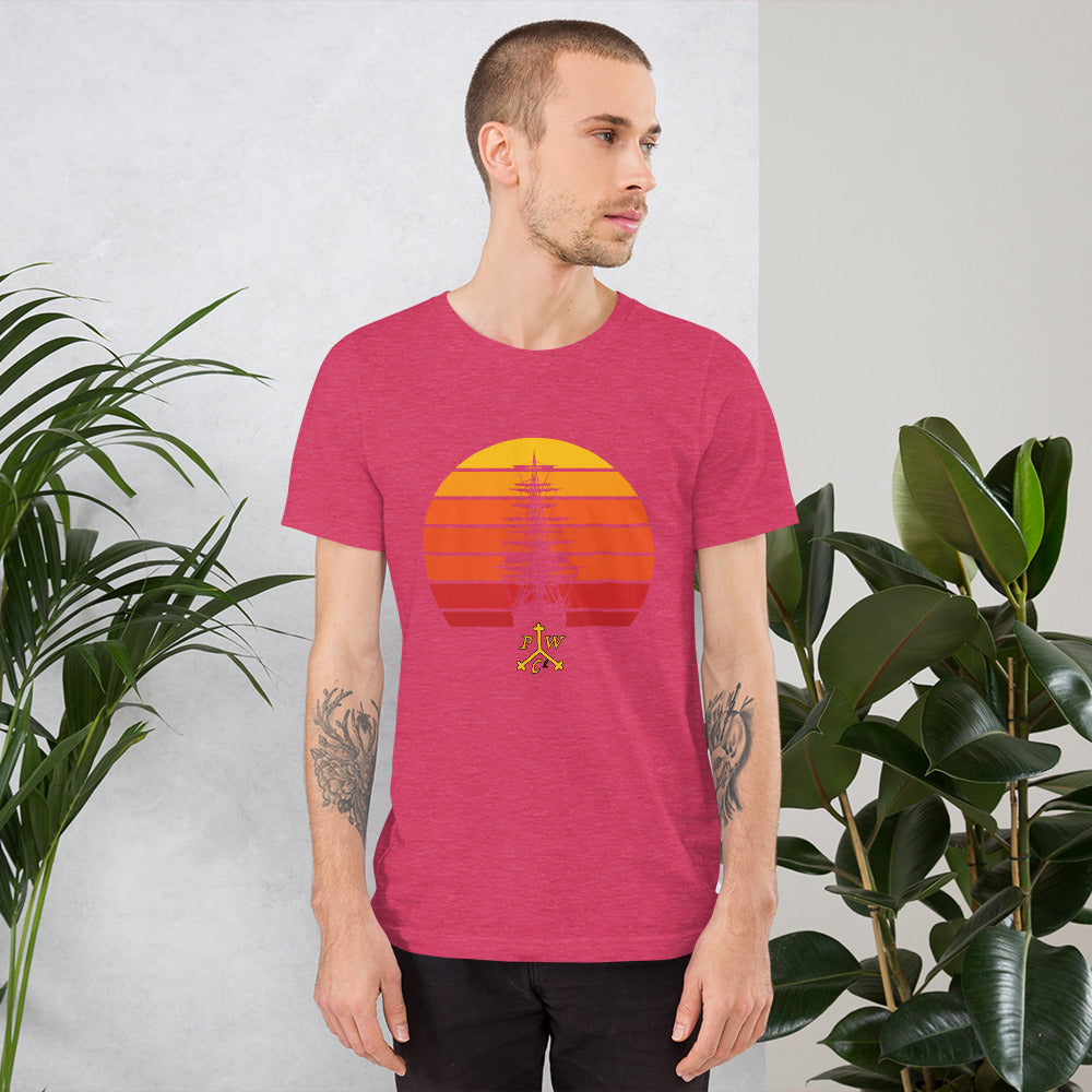 Ship at Sunset T-Shirt